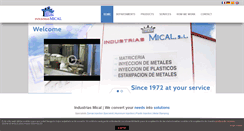 Desktop Screenshot of industriasmical.com